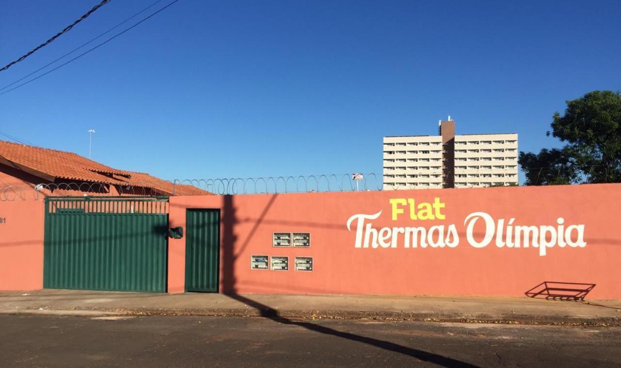 Flat Thermas Olimpia - 300 Metros Do Thermas Dos Laranjais מראה חיצוני תמונה